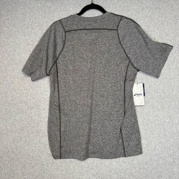 Brand New Asics Men's Size Small Everyday Grey Short Sleeve T-Shirt - Picture 6 of 7